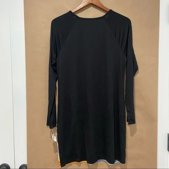 Trina Trunk Montecito Long Sleeve Bodycon Dress Size Large - Picture 3 of 5
